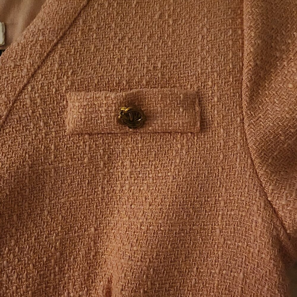 Summer Dress for Women Short Sleeve pink tweed - Picture 5 of 8